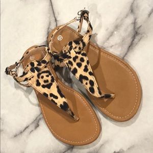 Cheetah Sandals